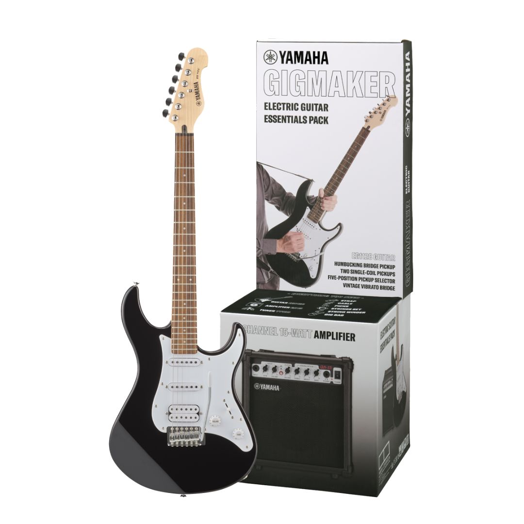 Yamaha Gigmaker EG112GPII Electric Guitar Package - Black